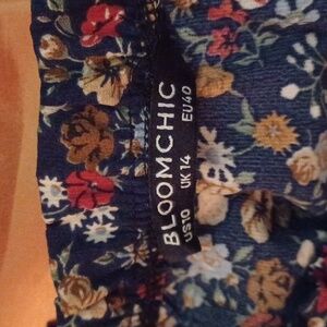 BloomChic Navy Floral Dress - Sz 10